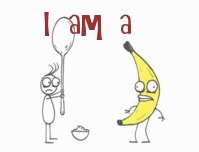 Im A Banana Gif
